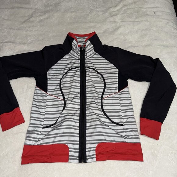 Women’s Lululemon Forme Jacket Full Zip ACTIVEWEAR YOGA EXERCISE SIZE Medium - Picture 1 of 7